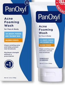 Lot of 2 PanOxyl Acne Foaming Wash 5:5 Oz Exp 01/27 - Picture 1 of 1