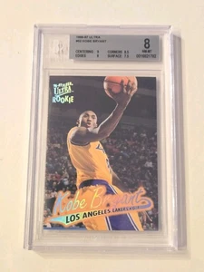Carta Kobe Bryant 1996 Fleer Ultra Basketball Rookie RC #52 Beckett BGS 8 NM-MT - Foto 1 di 3