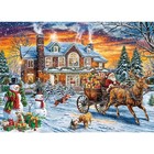 Christmas Home Puzzles for Adults 1000 Piece, Jigsa