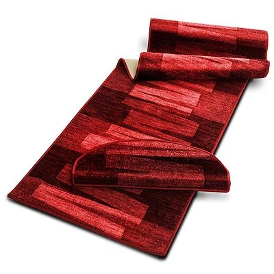 Via Veneto Küchenläufer Teppichläufer Küchenmatte Teppich Läufer Brücke Rot - Bild 1 von 4