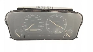 VW GOLF III MK3 LHD SPEEDOMETER INSTRUMENT CLUSTER TACHOMETER KMH 1H6919033B VDO - Picture 1 of 9