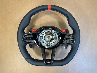 BMW M2 G87 M3 G80 G20 G21 M4 G82 M Steering Wheel Carbon HEATING VIBRO - Image 1 of 4