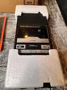 Vintage Craig Thinline Cassette Recorder J105 Original Box and instructions - Picture 1 of 5