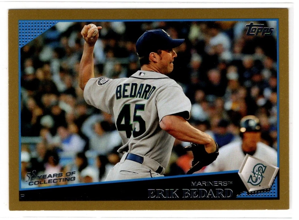 ERIK BEDARD  MARINERS  2009 TOPPS #233 - GOLD /2009 - Image 1 of 1