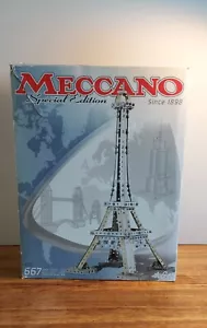 Meccano Special Edition 0513 Eiffel Tower Complete Set 667 Pieces Boxed - Picture 1 of 14