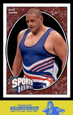 2008 Upper Deck Heroes Rulon Gardner card #258 USA - Image 1 of 2