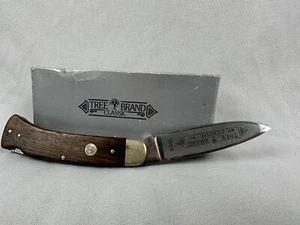 Boker Tree Brand Classic 1000 Drop Blade Lock Back Pocket Knife Germany - Picture 1 of 13
