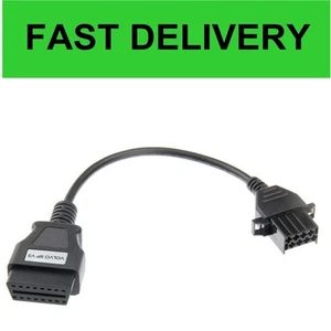 Volvo 8 pin OBD2 OBDII Cable For Delphi, AUTOCOM, CDP Trucks Diagnostic - Picture 1 of 2