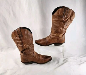 Stivali donna Durango 7M 17088 USA a punta marroni slouch - Foto 1 di 14