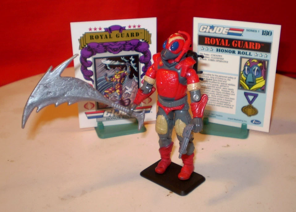 GI JOE COBRA-LA ROYAL GUARD 1987 100 %+ TARJETAS RARAS ANTENAS RARAS CONSTRUCTOR ARAH **** Foto 1 de 4