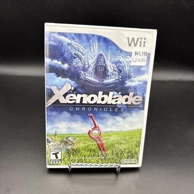 Xenoblade Chronicles Nintendo Wii lacrado de fábrica novo em folha autêntico - Imagem 1 de 4