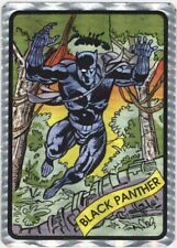 1990 Marvel Universe BLACK PANTHER Impel Skybox FOIL VENDING Sticker