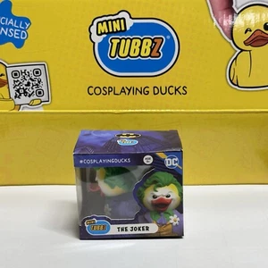 Mini Tubbz Cosplay Ducks Joker Rubber Duck - Picture 1 of 5