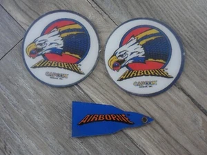 Airborne Pinball Machine Plastic Speaker Cutouts & Key Chain - Imagen 1 de 2