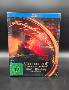 Mittelerde 6-Film Collection Der Hobbit Herr der Ringe Kinoversionen Blu-ray NEU - Bild 1 von 6