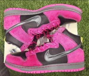 Nike SB Dunk High "Run the Jewels" taglia 12 NUOVISSIME (DX4356-600) - Foto 1 di 10