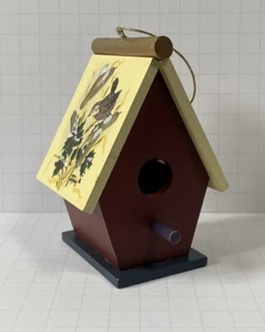Adorno de casa de pájaros Roman Inc. 1998 decoración vintage - Imagen 1 de 7