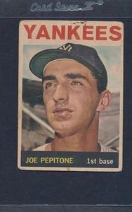 1964 Topps Venezuelan #360 Joe Pepitone Yankees Poor-Fair *170 - Picture 1 of 1