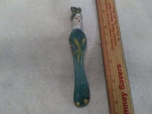 6/22C Ancient Chinses Tang Dynasty Glass Lady 600-900 ad - Picture 1 of 6