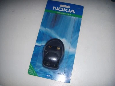 NOKIA DCH-9 BASE RICARICA TAVOLO DOPPIO DESKTOP ORIGINAL NEW 6210 6310 7110 5100 - Immagine 1 di 4