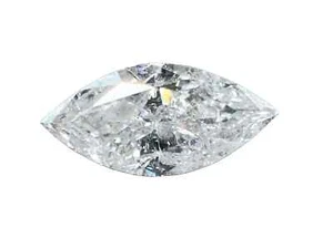 Certified 3.05 Ct Marquise Cut Lab Grown Diamond D Color VVS1 Gemstone M07 - Picture 1 of 12