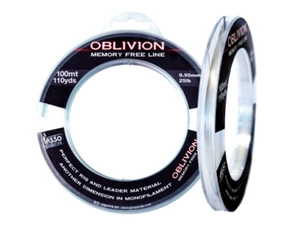 ASSO OBLIVION 100 meter Clear Sea Fishing Line Memory free line (All sizes) - Picture 1 of 8