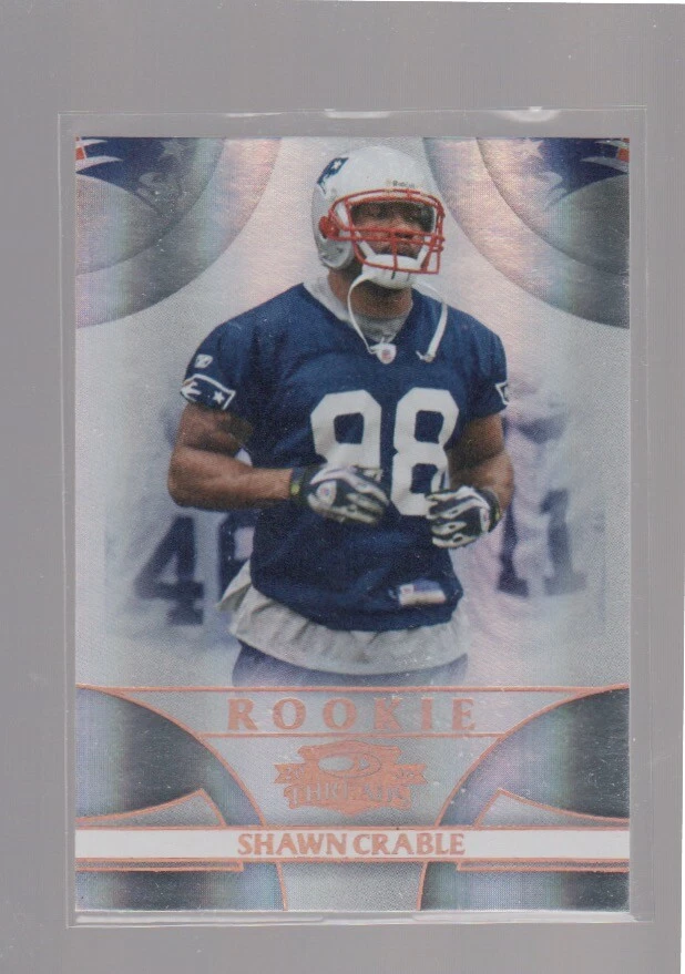 SHAWN CRABLE 2008 DONRUSS THREADS ROOKIE BRONZE CENTURY PROOF RC #232 /250 - Image 1 of 1