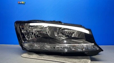 Skoda Fabia 6V1 Facelift Halogen Scheinwerfer Rechts/LED TFL💢6V1941016D Origin. - Bild 1 von 4