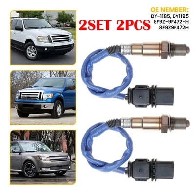 2X Sensor de oxígeno de combustible de aire O2 aguas arriba para Ford Flex 2013-2019 3,5 L Turbo Focus C Foto 1 de 4