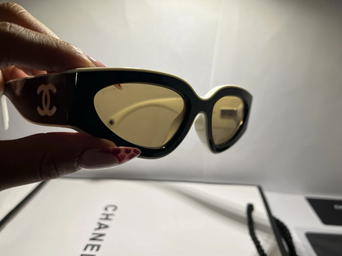 CHANEL ブラック キャットアイサングラス　ヴィンテージ CHANEL Cat Eye Sunglasses for Women for sale - eBay