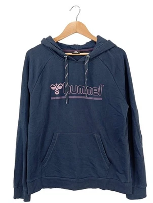 HUMMEL Sudadera con capucha Mujeres Sudadera Talla EU 42 azul look casual - Imagen 1 de 4