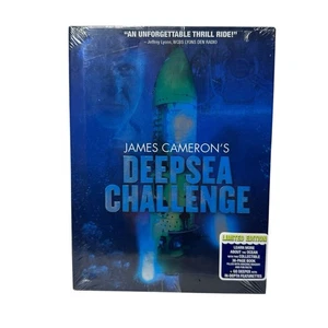 James Cameron's Deepsea Challenge Documentary DVD with Collectible book NEW - Imagen 1 de 4