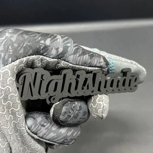 1PC Nightshade Emblem – 3D Acrylic Tailgate or Fender Badge for Car, SUV - Bild 1 von 9