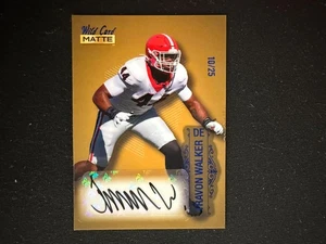 Travon Walker 2022 Wild Card /25 Auto Autograph Rookie Jacksonville Jaguars D47 - Picture 1 of 1