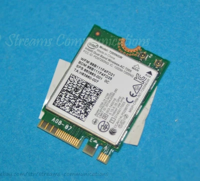 Tarjeta Wi-Fi para computadora portátil HP ENVY x360 15-BQ 15m-bq021dx OEM con Bluetooth Foto 1 de 3