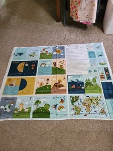 Pannello libro tessuto cotone Riley Blake Designs creato con amore - Foto 1 di 3