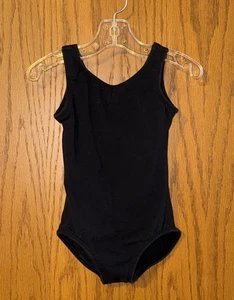 Body Wrappers schwarz Turnanzug Mädchen Größe 6x-7 - Bild 1 von 12