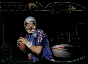 1997 Pro Line Football Drew Bledsoe Clear Cuts Serial #247/500 Card #CLC2 - Picture 1 of 2