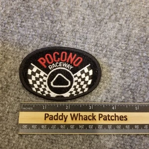 Vintage Pocono Raceway Patch Car Auto Racing AC1 - Picture 1 of 2