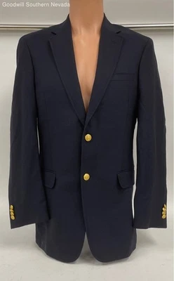 Tommy Hilfiger Men's Dark Blue - Size 38 R - Image 1 of 4