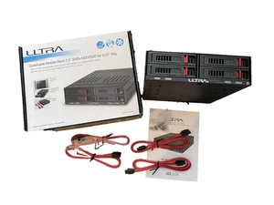 Ultra 4 Bay Mobile Rack 2.5″ SATA HDD / SSD for 5.25″ Bay - Bild 1 von 6