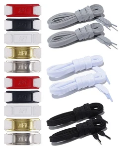 16 Pcs Shoe Lace Charms Gradient Color AF1,white shoe laces,Shoelace Deco... - Picture 1 of 6