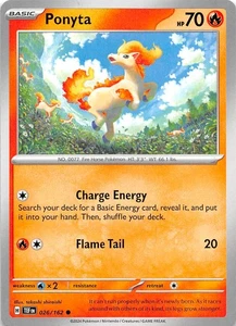 Ponyta 026/162 SV05 Temporal Forces Pokemon 006304 - Picture 1 of 2