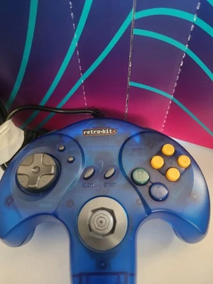 Retro Bit N64 Controller, Classic Wired Game Controller for N64 System (Clear... - Image 1 of 4