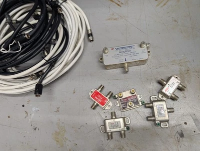 Used Coax Splitters And Amplifier - Image 1 of 4