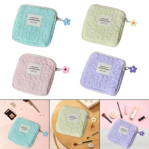Napkin Storage Bag Reusable Small Cosmetic Bag for Women Ladies - Picture 1 of 25