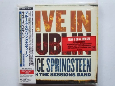 Bruce Springsteen Live In Dublin 2007 Japan 2CD+DVD SICP 1474-6 Promo Sealed - Image 1 of 4