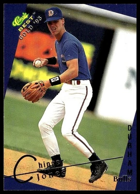 1993 Classic Best Gold / Chipper Jones ROOKIE - image 1 of 2