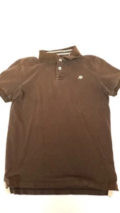 Aeropostale A87 polo shirt black size M - Picture 1 of 2