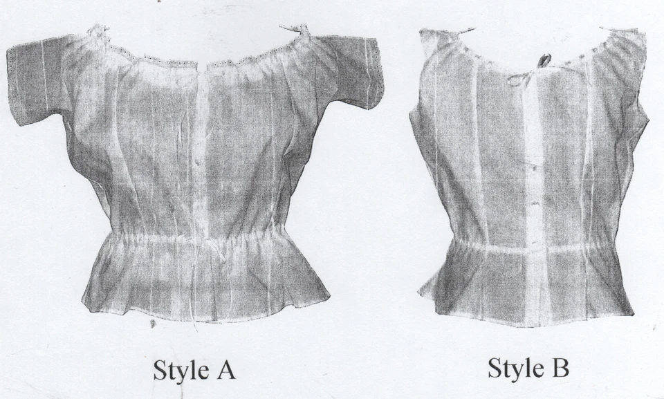 Timeless Stitches Pattern TSU-032 CORSET COVER  or CAMISOL Regular or Queen - Image 1 of 1